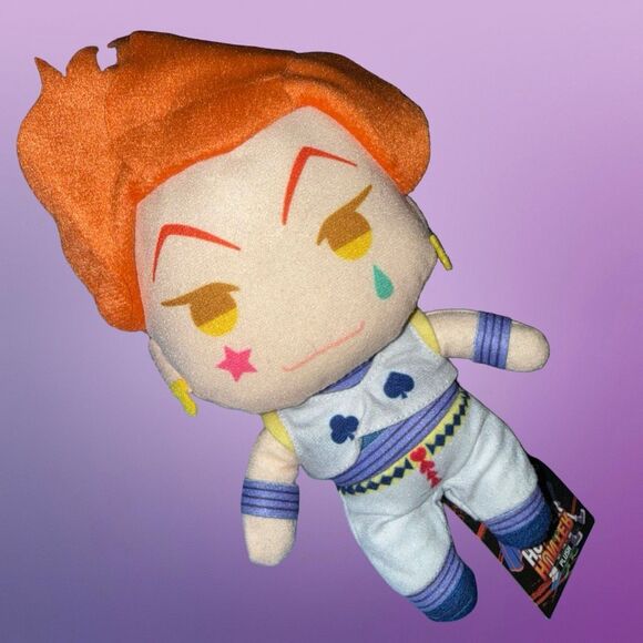 NWT Hunter X Hunter Hisoka Plush Stuffed Doll Anime Manga Character Toy 9” - Picture 7 of 7